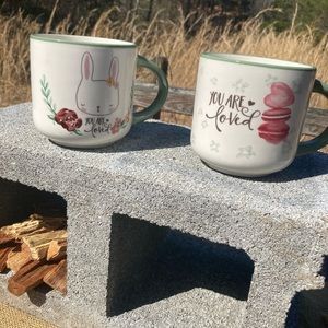 Set of two coffee mugs